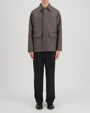 Men country jacket pressed wool