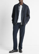 Splittable Wool-Blend Blazer