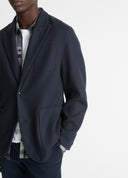 Splittable Wool-Blend Blazer