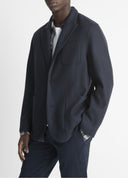 Splittable Wool-Blend Blazer
