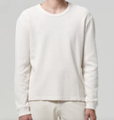 Waffle Crewneck Plaster