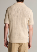 Seed Stitch Rib Polo